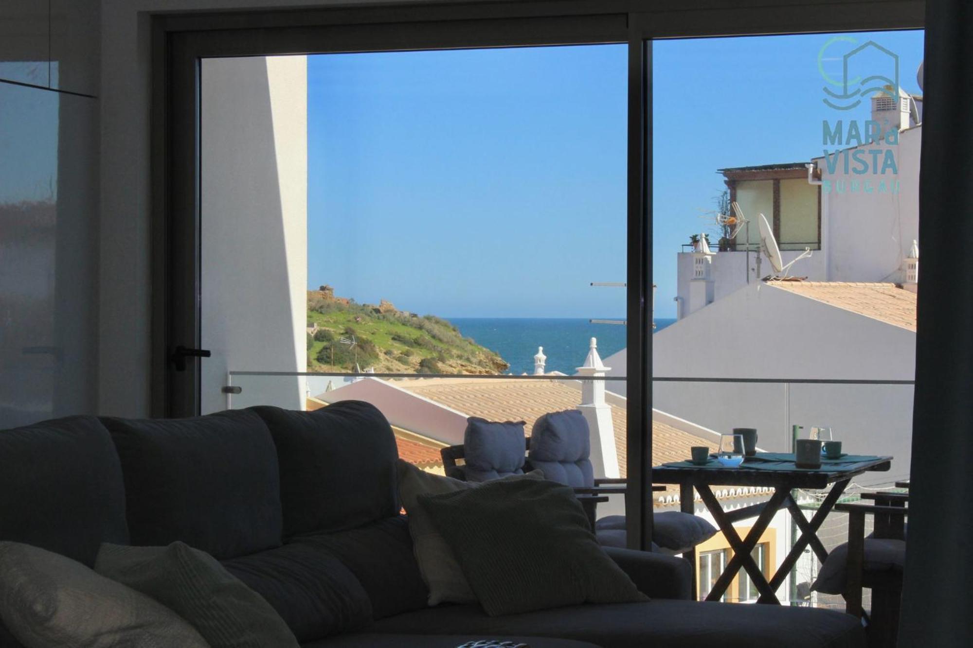 Mar A Vista Burgau Apartment Bagian luar foto